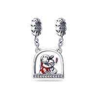 925 Silver Kung Fu Panda Zombie Chili Pepper Fashion Pendant Suitable For Bracelet DIY Exquisite Jewelry