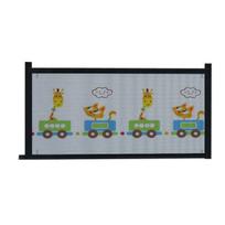 1 Set Baby Safety Gate Stretchable Cartoon Pattern Mesh Home Door Stairway Child Safety Gate Net Daily Use L