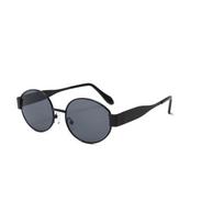 Retro Oval Trend Akiniai nuo saulės vyrams ir moterims Europoje ir Jungtinėse Valstijose Joker Sunglasses Advanced Sunglasses juoda