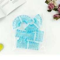 Plastikinis tunelis žaislas hamsteriams, graužikų treniruočių kanalas, patvarus, surenkamas „pasidaryk pats“ labirinto vamzdelis, išorinis vamzdelis smulkiems gyvūnams mėlyna