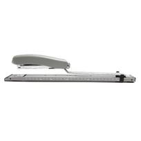 Stapler Desktop Large Capacity Metal Long Arm Handheld Stapler with Vernier for Office School