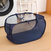 Foldable Laundry Basket - Bathroom Storage Bin, Dirty Clothes Hamper for Home