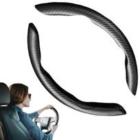 Car Steering Wheel Protector Nappa Leather/Carbon Fiber Covers For Steering Wheel Segmented Steering Wheel Protector For Most