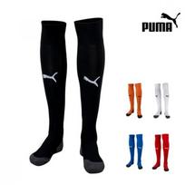 Puma Liga Core Soccer Futsal Span Cushion Stocking Knee Socks Red/26