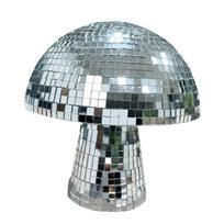 Mushroom Disco Ball  Mirror Reflective Decorative Mushroom Ornament sidabras