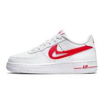 Nike Air Force 1 Low Balti Raudoni Išpjauti Swoosh GS DR7970-100 40
