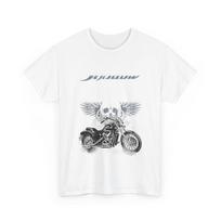 Honda vyriški ir moteriški marškinėliai Honda Shadow Rideriai Vasariniai motociklininkų marškinėliai Lenktyniniai trumpomis rankovėmis Pavasariniai dviračių sporto visureigių viršutiniai drabužiai S