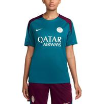 Nike PSG 2024/25 Dri-FIT Strike Geode Teal Bordeaux Vyriški trumpomis rankovėmis futbolo treniruočių marškinėliai FN9821-382 XXL