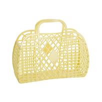 Sun Jelly Large Tote Bag Retro Pale Yellow Sjrblpy SJRBLPY