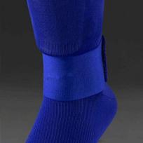 Polyester Shin Guard Fixed Bandage Adjustable Black Red Blue White Fixed Strap Anti Slip Breathable Soccer Ankle Guards Belt 1Pair mėlyna
