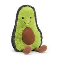 Jellycat Amuseable Avocado Soft Toy 30cm (Medium Size) žalia