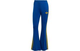 adidas originals Moteriškos ADICOLOR 70S platėjančios sportinės kelnės MĖLYNOS IB2021 2XS blue