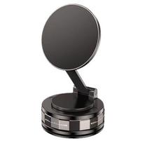 Universal Design 360° Adjustable Magnetic Car Phone Holder Foldable Vacuum Bracket Mount for Car Desk Bathroom