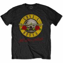 Guns N Roses Not In This Lifetime Tour Juodi klasikiniai „Rock Tee“ unisex marškinėliai S juoda
