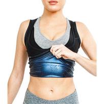 Comfortable And Flexible Sauna Vest For Women And Men With Superior Tummy Control Women,S/M