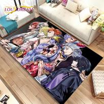 Anime,Record of Ragnarok,Cartoon Area Rug,Carpet Rug for Home Living Room Bedroom Sofa Doormat Decor,Kid play Non-slip Floor Mat 40x60cm(15x23in)