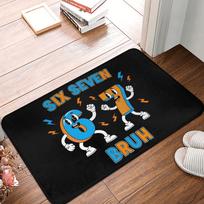 Bruh 67 6-7 Funny Brainrot Meme Front Door Floor Entrance Mat Indoor  Kitchen Bath Doormat Balcony Carpet Rug 40x60cm