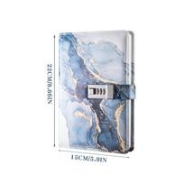 180 Pages A5 Journal Notebook Protecting Secrets Student Notepad  Stationery tamsiai mėlyna spalva