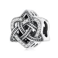 Bamoer 925 Silver Celtic Knot Pendant Norse Amuletc Charm Love For Women Men Viking Party Gift Fine Jewelry