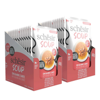 Schesir Soup lašiša su morkomis, 24x40 g maišelis