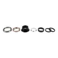 Specialized integruota vairo kolonėlė | 1-1/8" Upper / 1-3/8" Lower / 45X45° / 48mm Wide 20mm Tall Alloy Cone Cover / Alloy Spacers