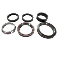 Specialized integruota vairo kolonėlė | 1-1/8" Upper / 1-3/8" Lower / 45X45° / Split Compression RingG & Carbon Spacers