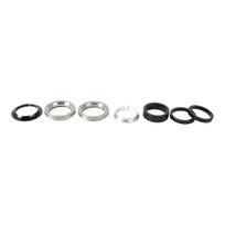 Specialized integruota vairo kolonėlė | 1-1/8" Upper & Lower / 45X45° / Split Crown Race & Alloy Spacer