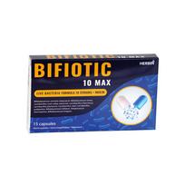 Maisto papildas gerosios bakterijos HERBIN BIFIOTIC 10 MAX, 15 kaps.