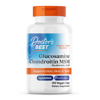 Doctor's Best Glucosamine Chondroitin MSM Plus Hyaluronic Acid 150 caps