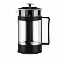 Stiklinis kavinukas RETOO OR1028 French Press 1L su vintažine rankena