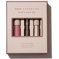SOSU by Suzanne Jackson Gift set of decorative cosmetics Blush & Glow Trio skaistalai Moterims