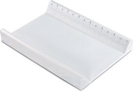 Minkšta vystymo lenta Sensillo, 70 cm, balta
