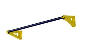 Prie sienos montuojamas skersinis SANRO WO-100 juodas/geltonas, iki 100 kg, -