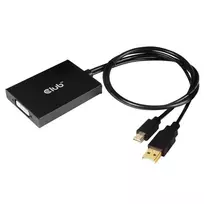 Club 3D Aktyvus Club3D Adapteris Mini DisplayPort 1.2 į Dual Link DVI-D aktyvus adapteris, tik HDCP, 4k30Hz, 60cm