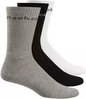 Reebok Kojinės Act Core Crew Sock Juodas Pilkas Baltas FL5231