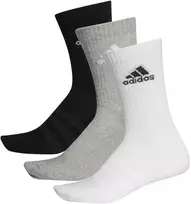 Adidas Kojinės Cush Crw 3pp Juodas Pilkas Baltas