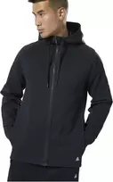 Reebok Džemperis TS FZ Hood Juodas EC0734