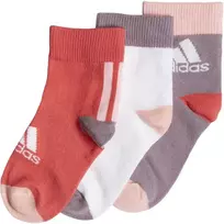 Adidas Kojinės LK Ankle S 3PP Raudona Baltas Violetinė