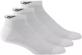 Reebok Kojinės Te Low Cut Sock 3P Baltas