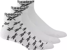 Reebok Kojinės Cl Fo Ankle Sock 3P Baltas