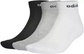 Adidas Kojinės Hc Ankle 3Pp Juodas Pilkas Baltas GE6132