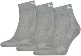 Puma Kojinės Cushioned QU Pilkas