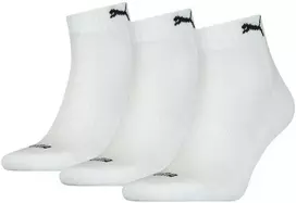 Puma Kojinės Cushioned QU Baltas