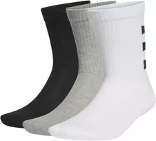 Adidas Kojinės 3s Hc Crew 3Pp Juodas Baltas Pilkas GE6167
