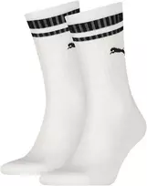 Puma Kojinės Crew Heritag Baltas 907944 02