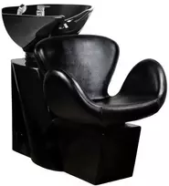 Activeshop Kirpyklos plautuvė GABBIANO PROFESSIONAL HAIRWASHER AMSTERDAM ROUND Juodas