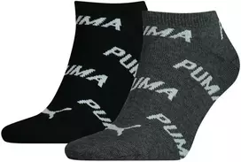 Puma Kojinės Unisex Bwt Juodas Pilkas 907947 01