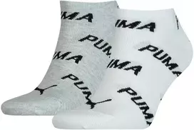 Puma Kojinės Unisex Bwt Baltas Pilkas 907947 02