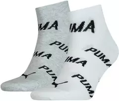 Puma Kojinės Unisex Bwt Baltas Pilkas 907948 02