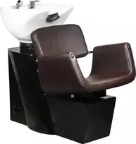 Activeshop Kirpyklos plautuvė GABBIANO PROFESSIONAL HAIRWASHER HELSINKI NORDIC BROWN